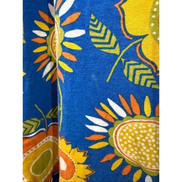 Gudrun Sjoden colorful dress pockets discoloration size M - Picture 10 of 10